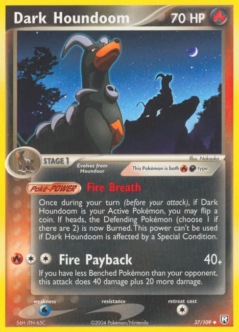 Dark Houndoom, Team Rocket Returns #37