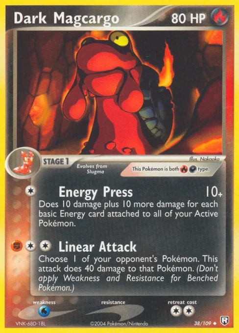 Dark Magcargo, Team Rocket Returns #38