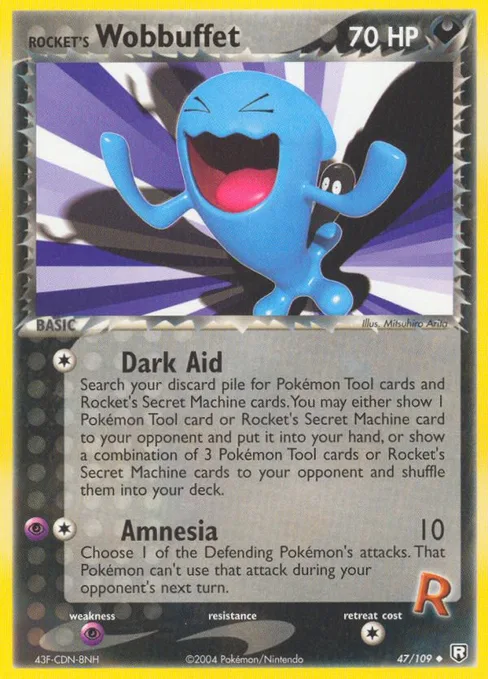 Rocket's Wobbuffet, Team Rocket Returns #47