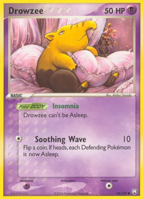 Drowzee, Team Rocket Returns #54