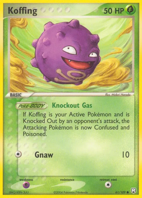 Koffing, Team Rocket Returns #61