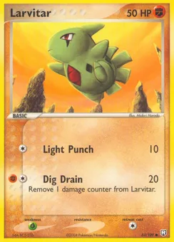 Larvitar, Normal