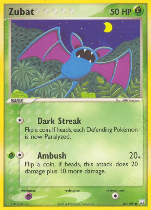 Zubat, Team Rocket Returns #82