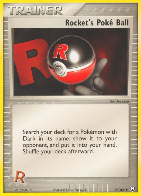Rocket's Poké Ball, Team Rocket Returns #89