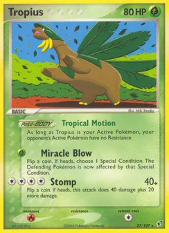 Tropius, Normal