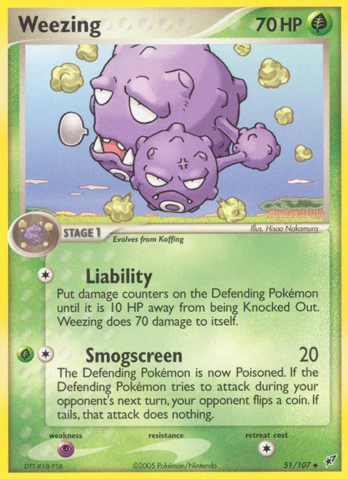 Weezing, Deoxys #51