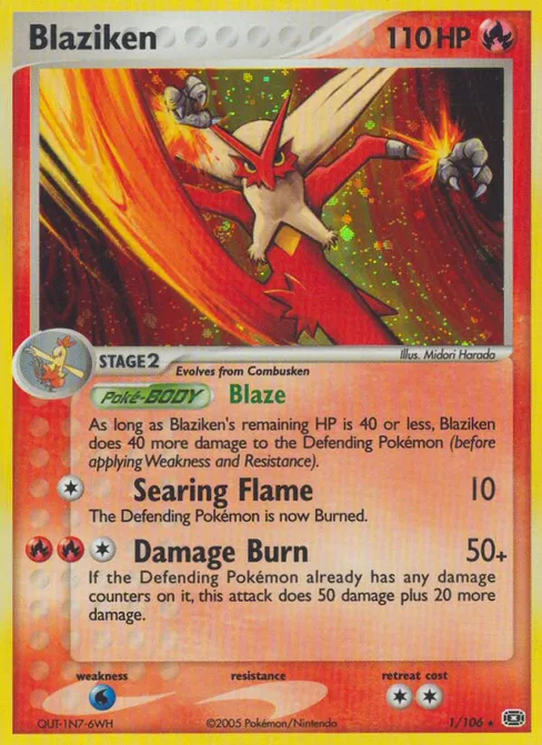 Blaziken, Emerald #1