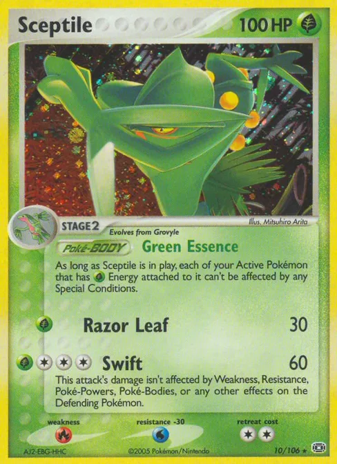 Sceptile, Emerald #10