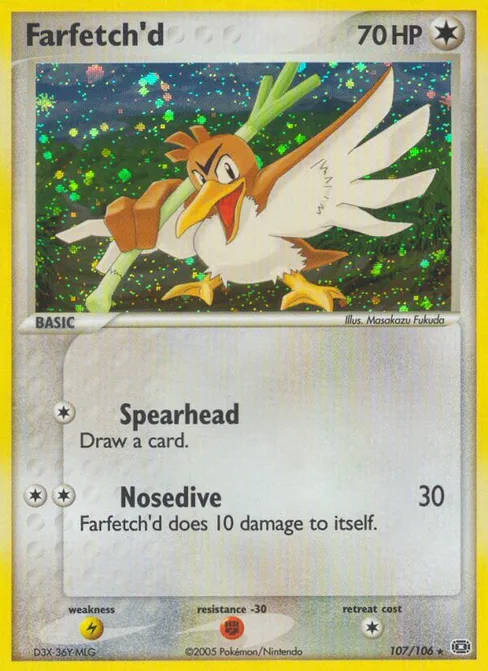 Farfetch'd, Emerald #107