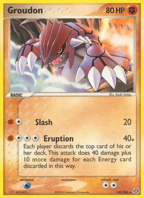 Groudon, Emerald #14