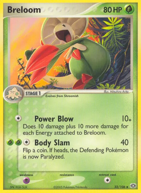 Breloom, Emerald #22