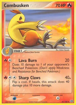 Combusken, Normal