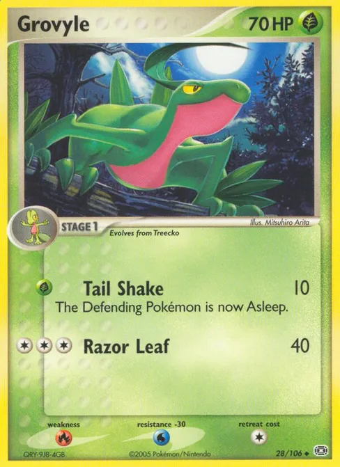 Grovyle, Emerald #28