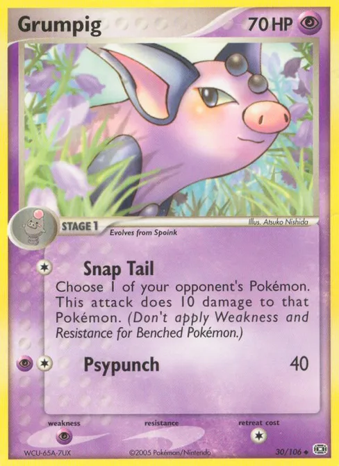 Grumpig, Emerald #30