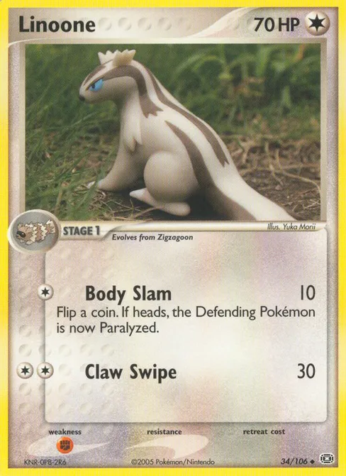 Linoone, Emerald #34