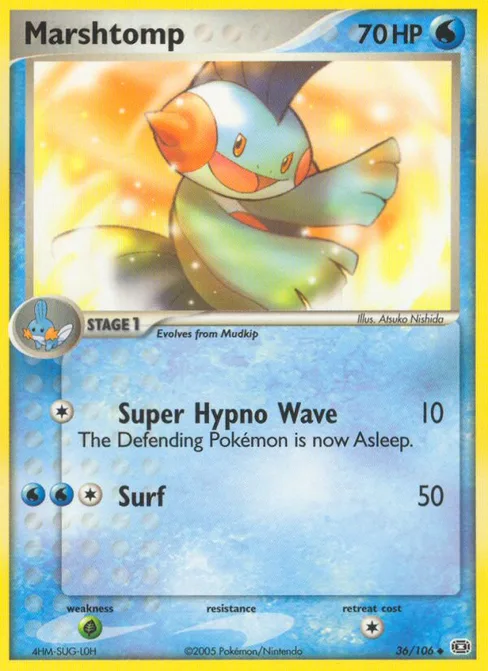 Marshtomp, Emerald #36