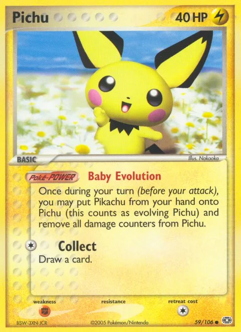 Pichu, Emerald #59