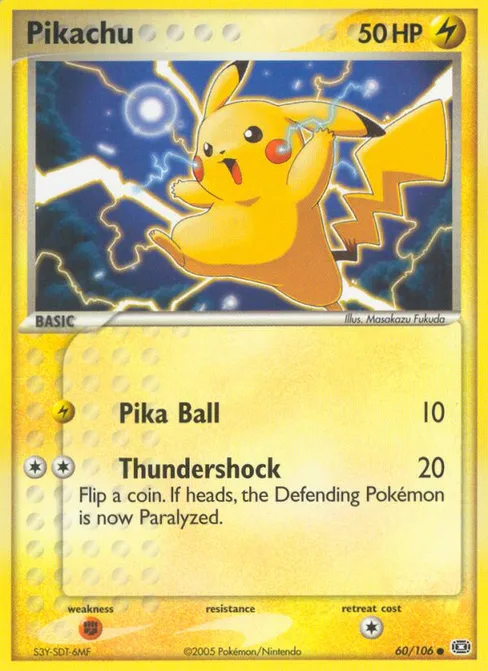 Pikachu, Emerald #60