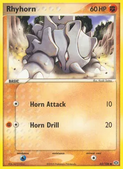 Rhyhorn, Normal