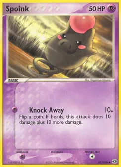 Spoink, Normal