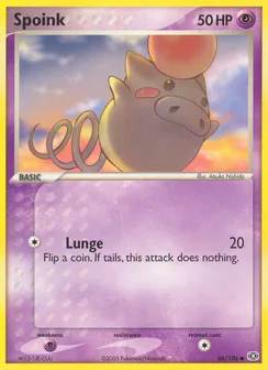 Spoink, Normal