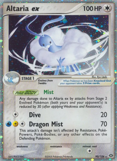 Altaria ex, Emerald #90