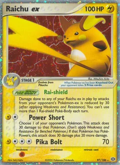 Raichu ex, Normal