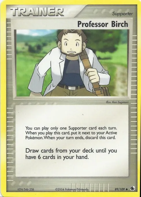Professor Birch, EX Battle Stadium #89