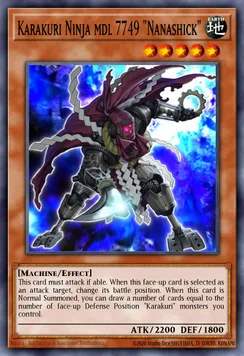 Karakuri Ninja mdl 7749 "Nanashick"