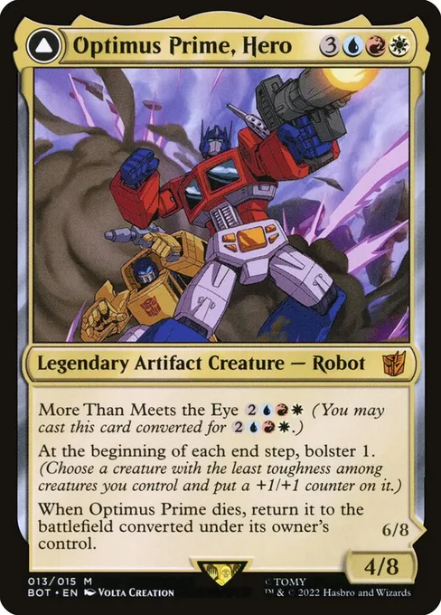 Optimus Prime, Hero // Optimus Prime, Autobot Leader, Transformers #13