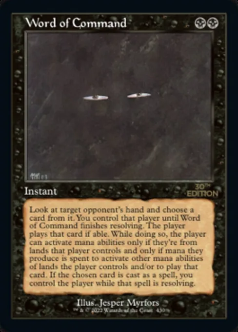 Word of Command, 30th Anniversary Edition #430