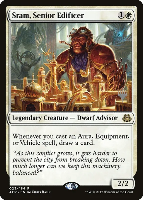 Sram, Senior Edificer, Aether Revolt Promos #23p