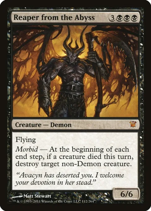 Reaper from the Abyss, Innistrad #112