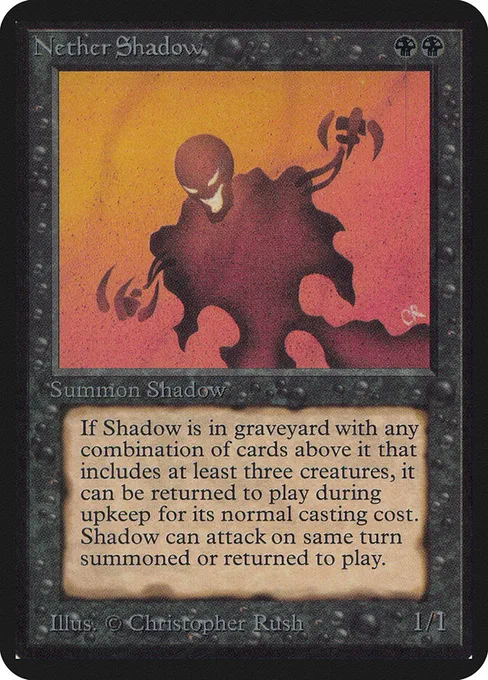 Nether Shadow, Limited Edition Alpha #116