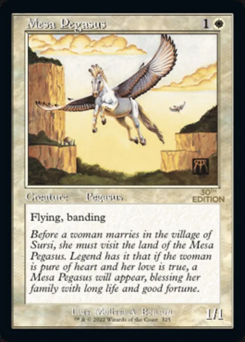Mesa Pegasus, 30th Anniversary Edition #325