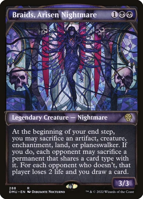 Braids, Arisen Nightmare, Dominaria United #288