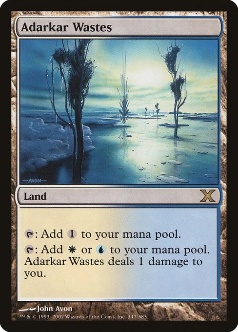 Adarkar Wastes, Tenth Edition #347