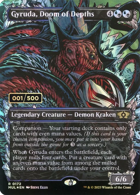 Gyruda, Doom of Depths, Multiverse Legends #172z