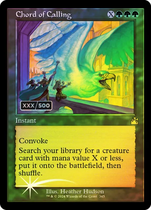 Chord of Calling, Ravnica Remastered #345z