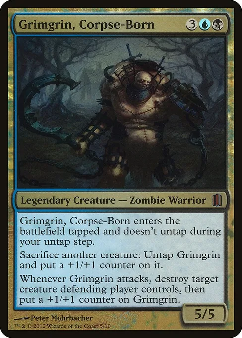 Grimgrin, Corpse-Born, Commander's Arsenal Oversized #5