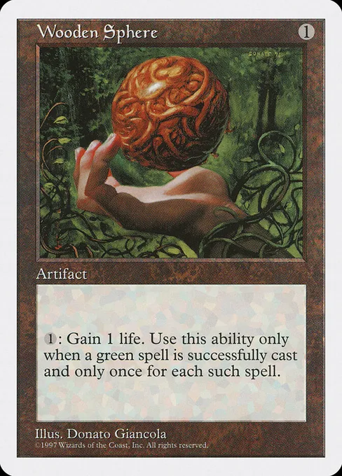 Wooden Sphere, Fifth Edition #409