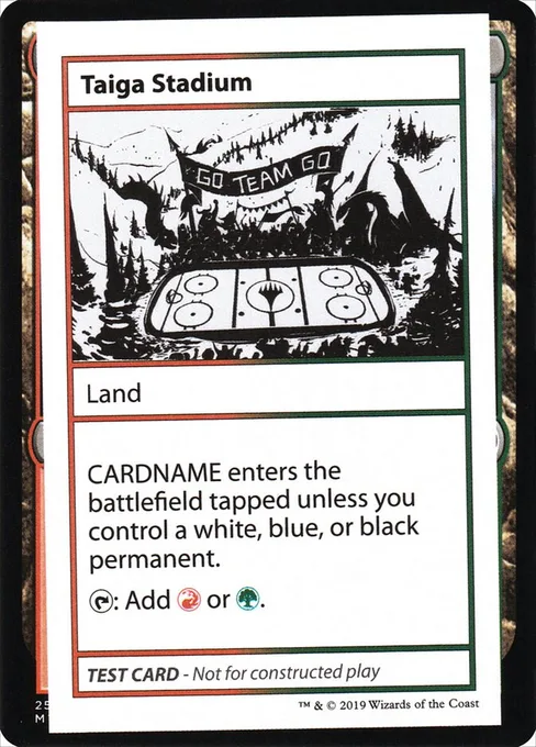 Taiga Stadium, Mystery Booster Playtest Cards 2021 #120
