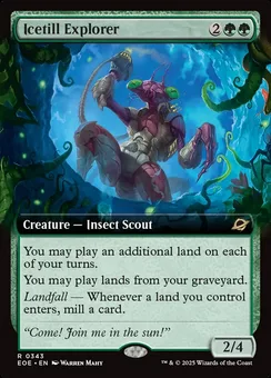 Icetill Explorer, Normal