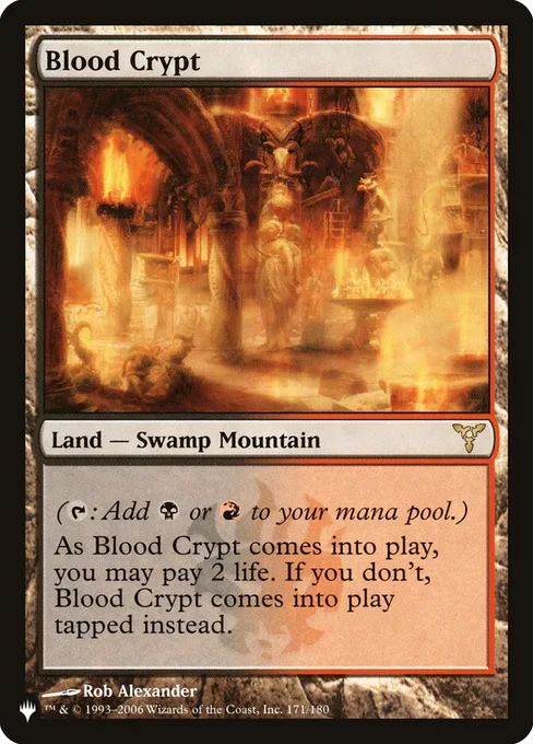 Blood Crypt, The List #DIS-171