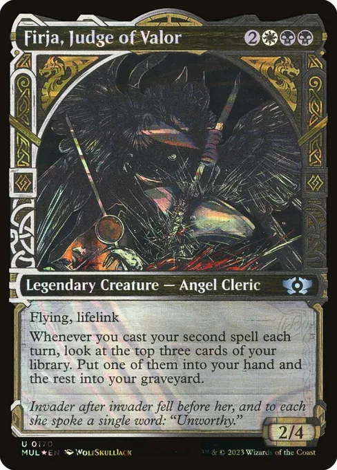 Firja, Judge of Valor, Multiverse Legends #170
