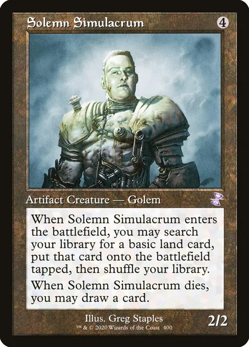 Solemn Simulacrum, Time Spiral Remastered #400