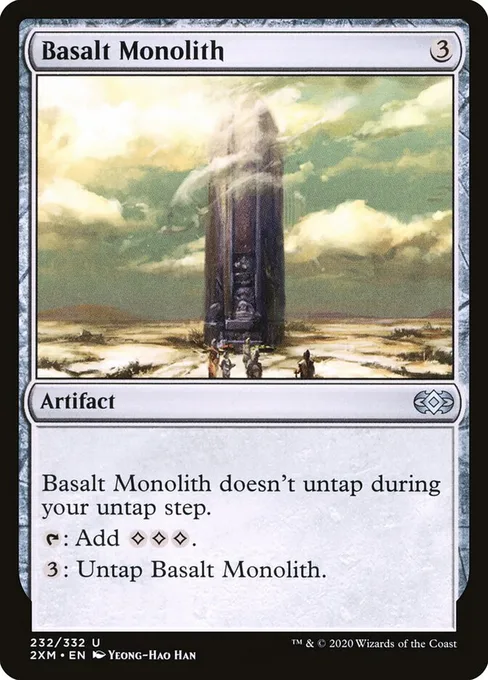 Basalt Monolith, Double Masters #232