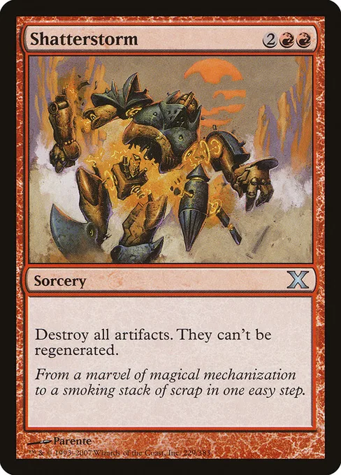 Shatterstorm, Tenth Edition #229