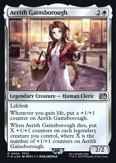 Aerith Gainsborough, Final Fantasy Promos #4s