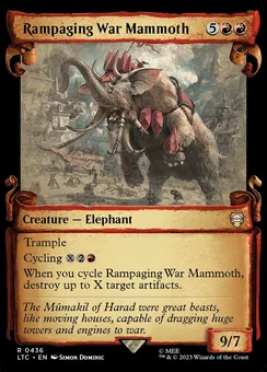 Rampaging War Mammoth, Normal